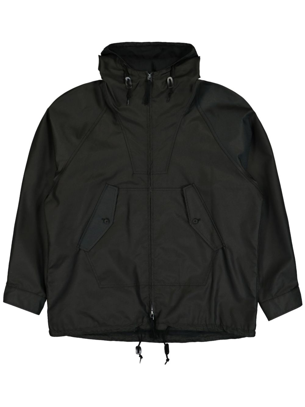 Comme des Garçons Homme 拉链连帽夹克 - 黑色