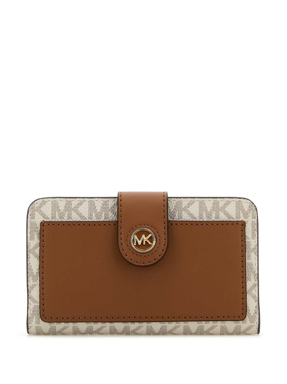 Michael Michael Kors 经典logo钱包 - 褐色