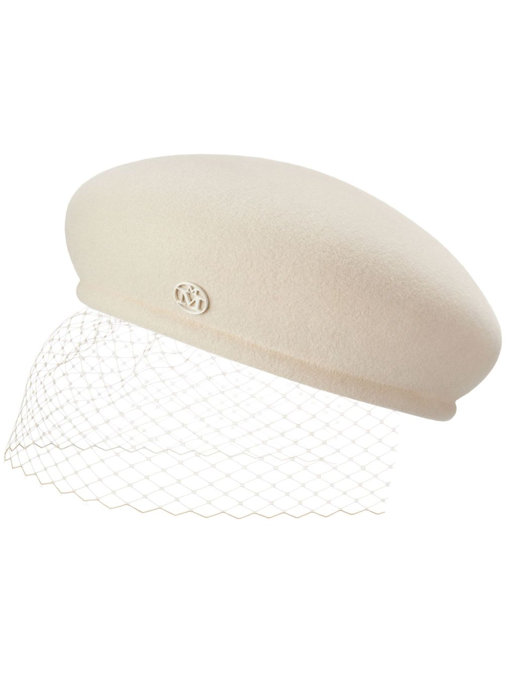 Maison Michel New Bonnie Veil 贝雷帽 - 中性色