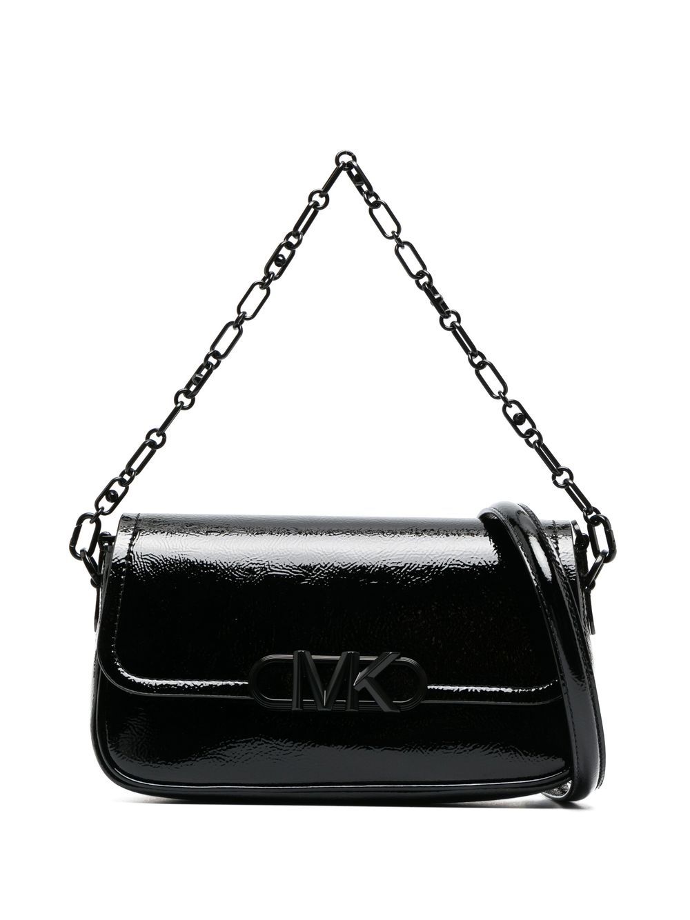 Michael Kors Parker 皮质单肩包 - 黑色