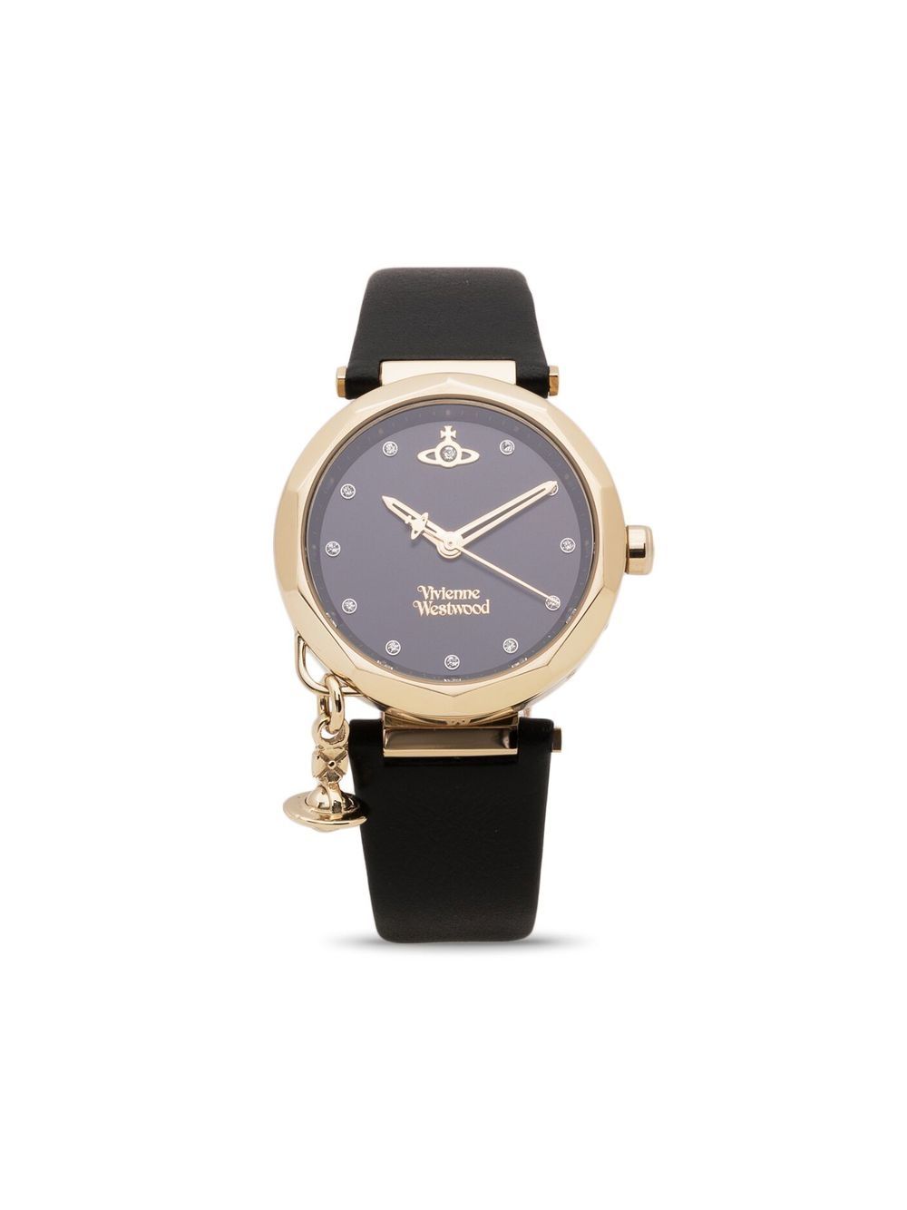 Vivienne Westwood Poplar 35毫米腕表 - 黑色