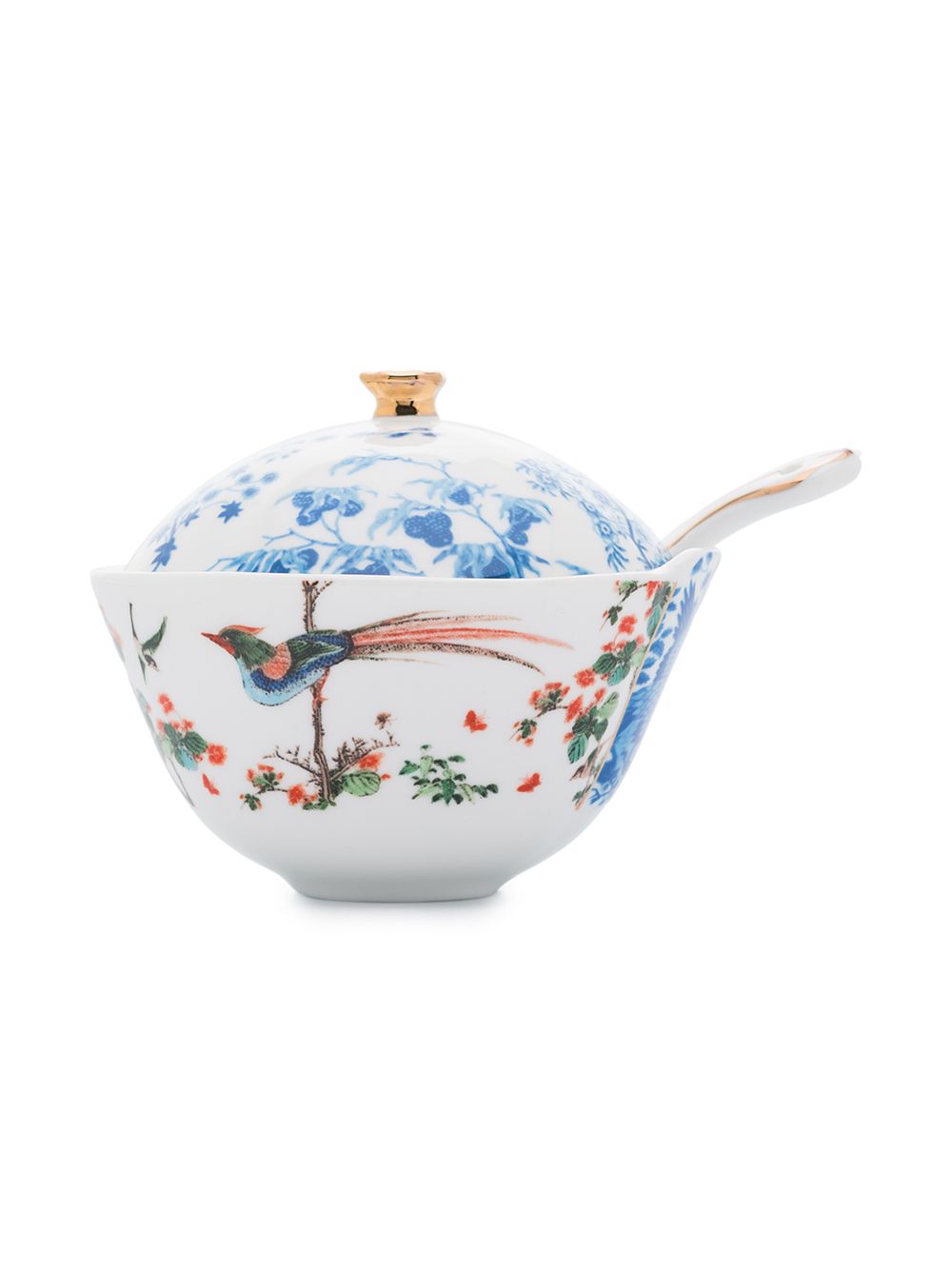 Seletti Maurilia 混搭设计糖罐 - 白色
