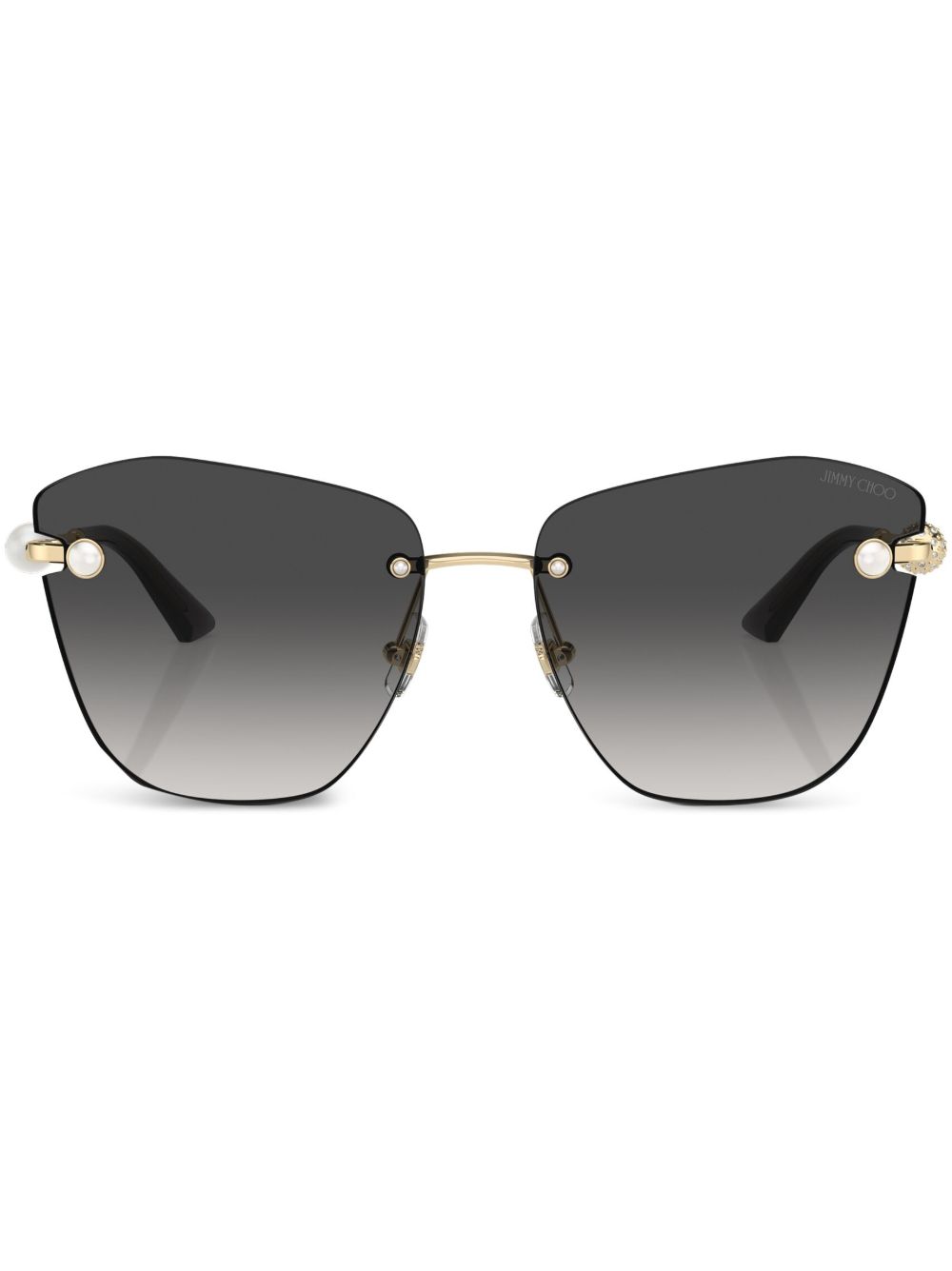 Jimmy Choo Eyewear Lule 太阳眼镜 - 金色