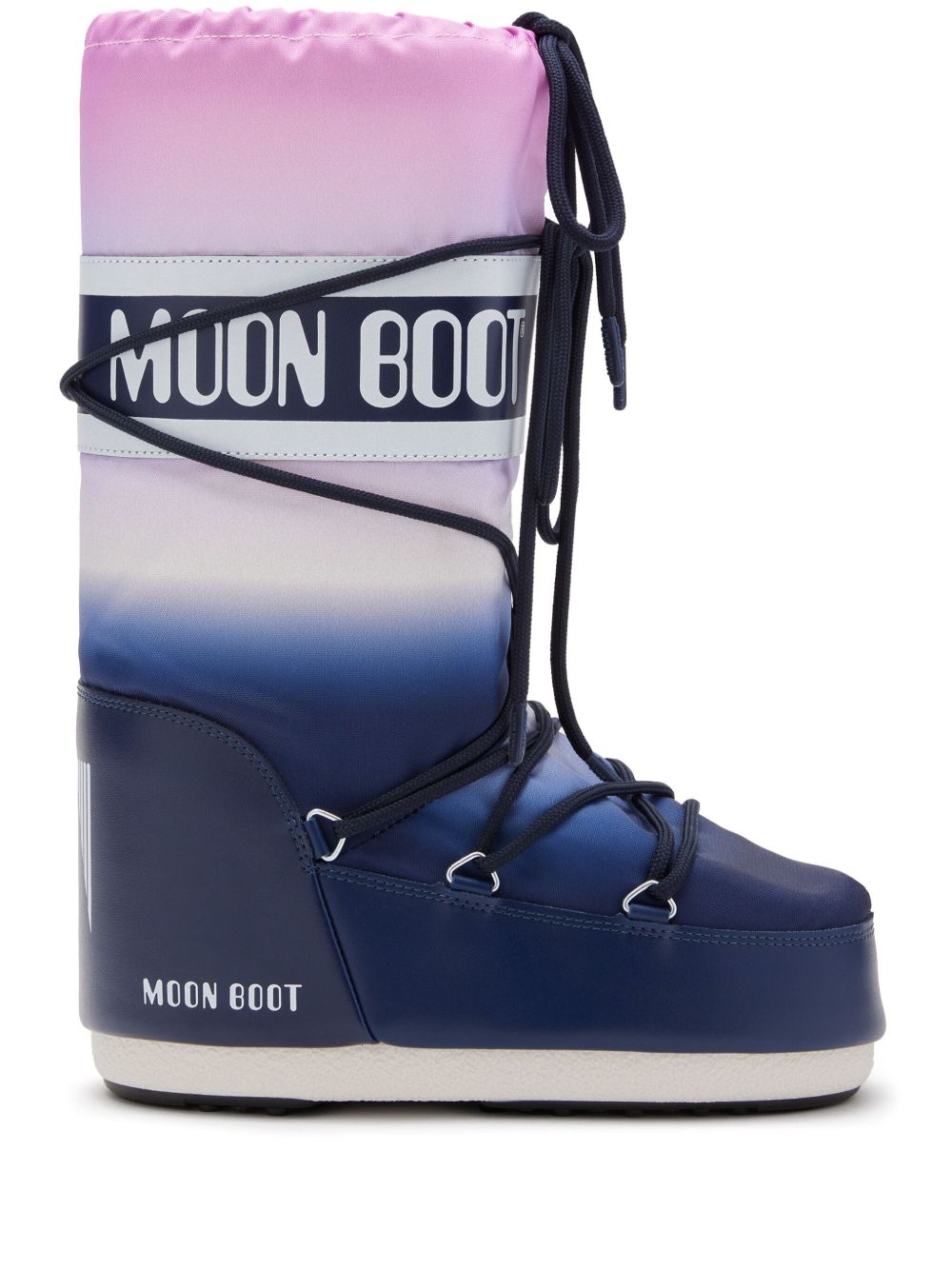 Moon Boot Icon 渐色效果短靴 - 蓝色