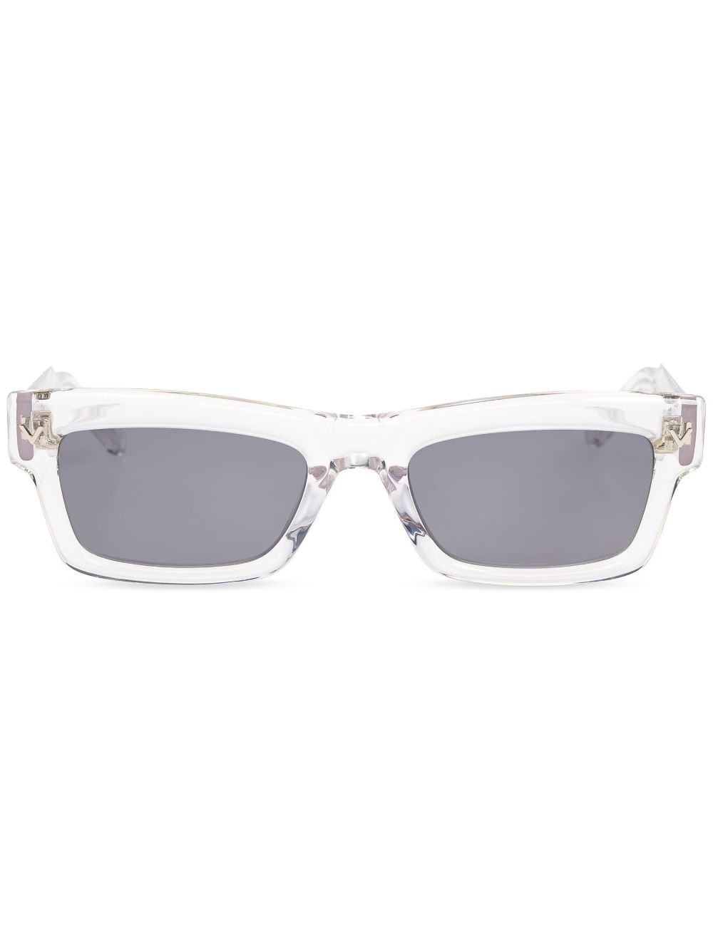 VALENTINO GARAVANI EYEWEAR 方框太阳眼镜 - 中性色