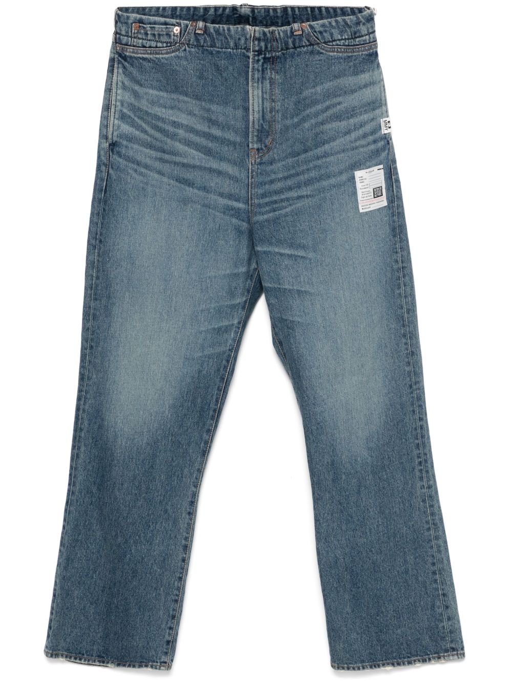 Maison MIHARA YASUHIRO Easy Waist 牛仔裤 - 蓝色