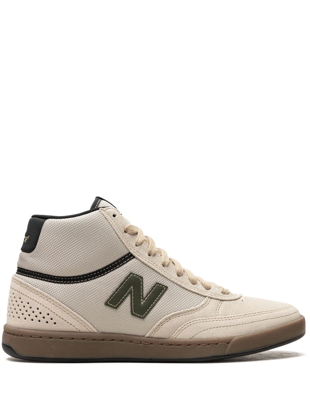 New Balance Numeric 440 High White/Green 运动鞋 - 中性色