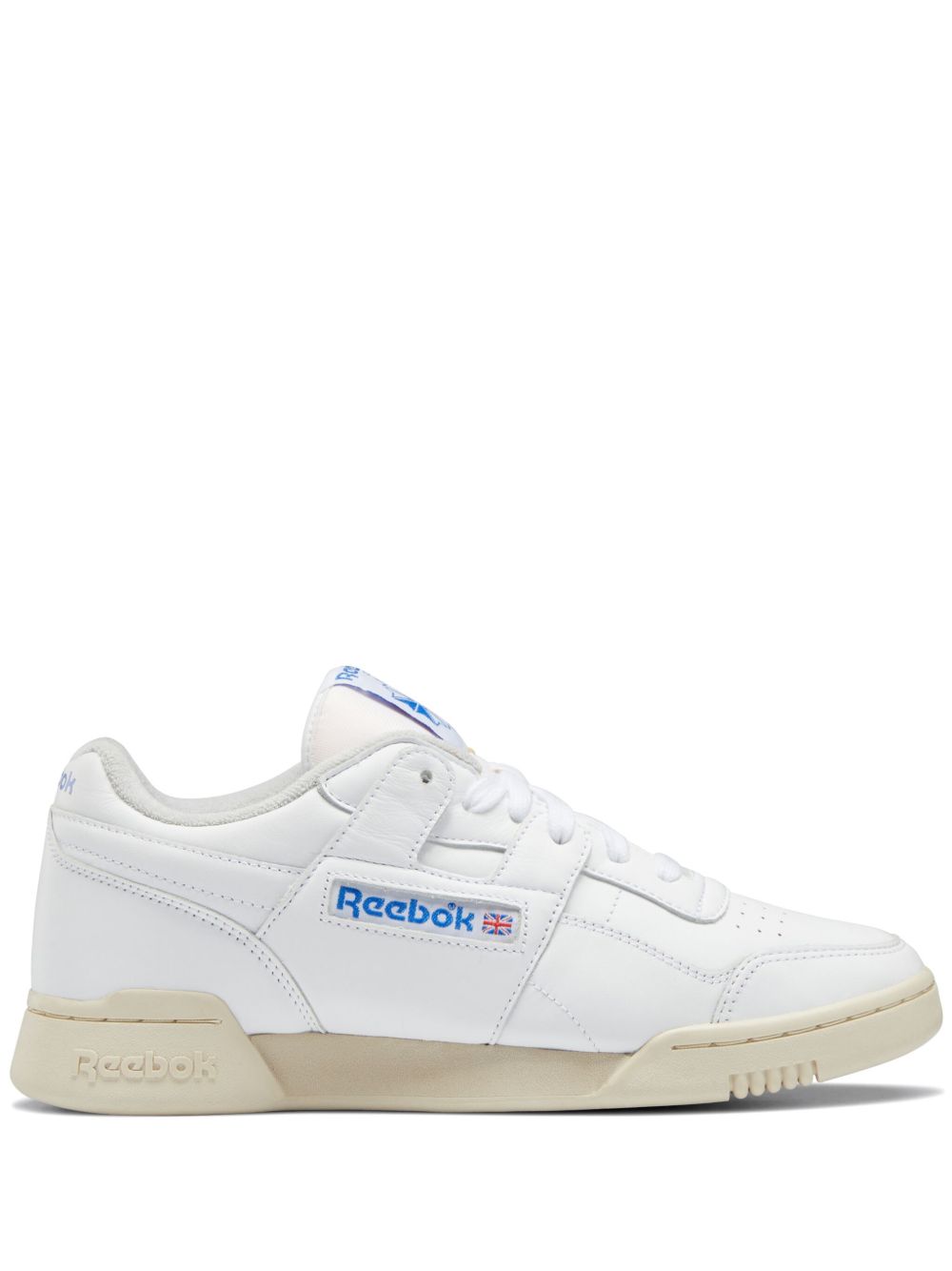 Reebok Workout Plus 1987 TV 皮质运动鞋 - 白色