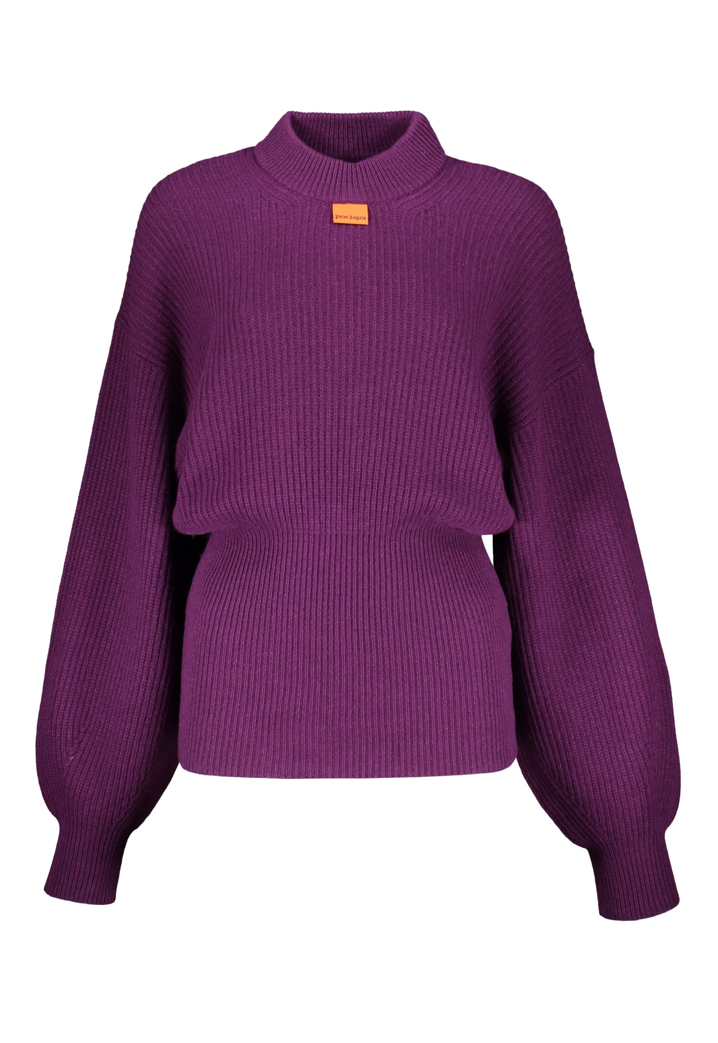 Palm Angels Striped Crew-neck Sweater