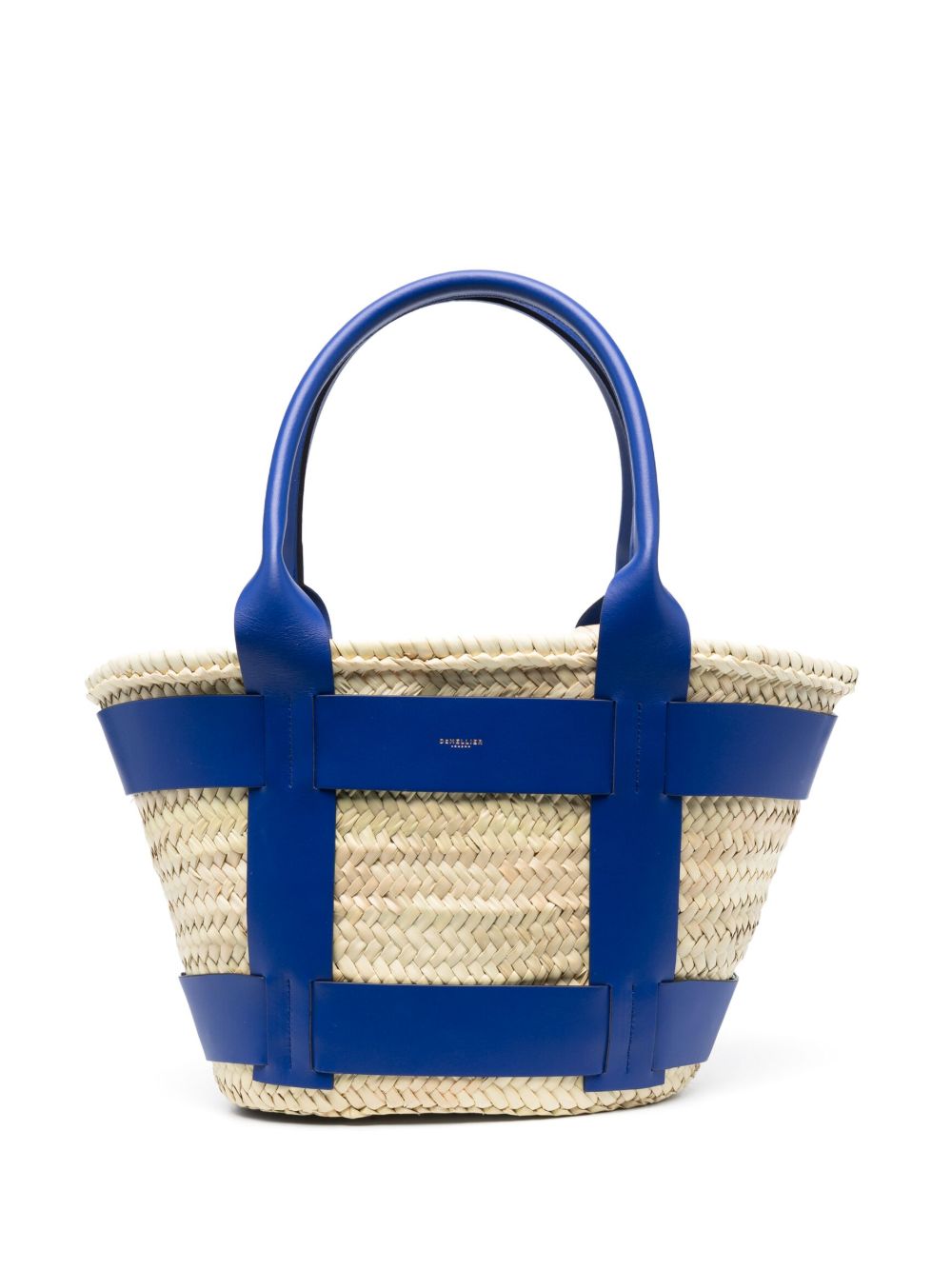 DeMellier The Maxi Santorini 拉菲草手提包 - 中性色