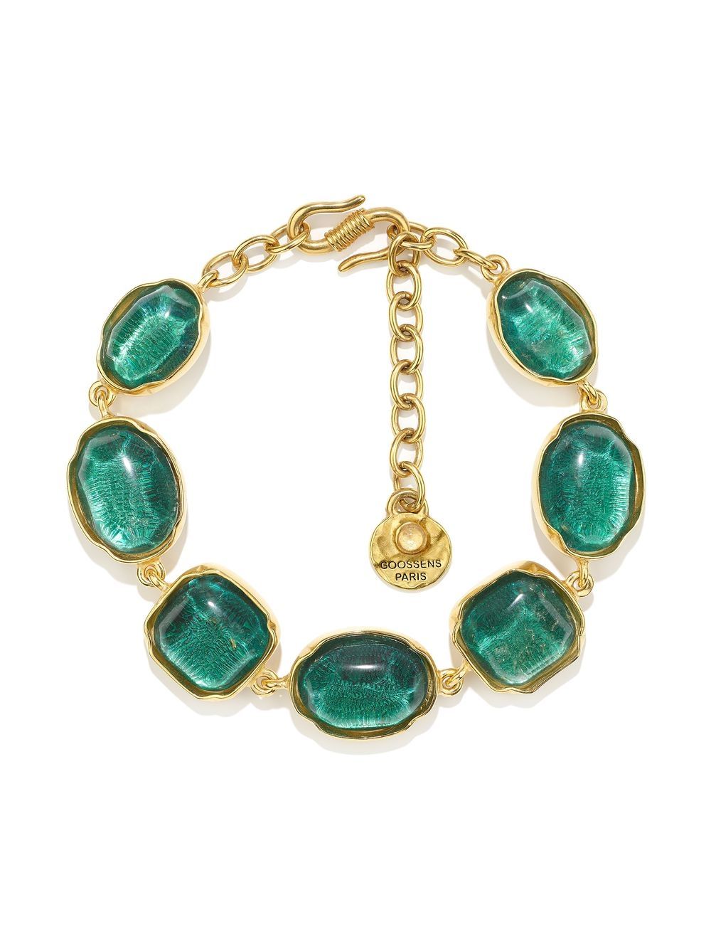 Goossens Cabochons 晶饰手链 - 金色