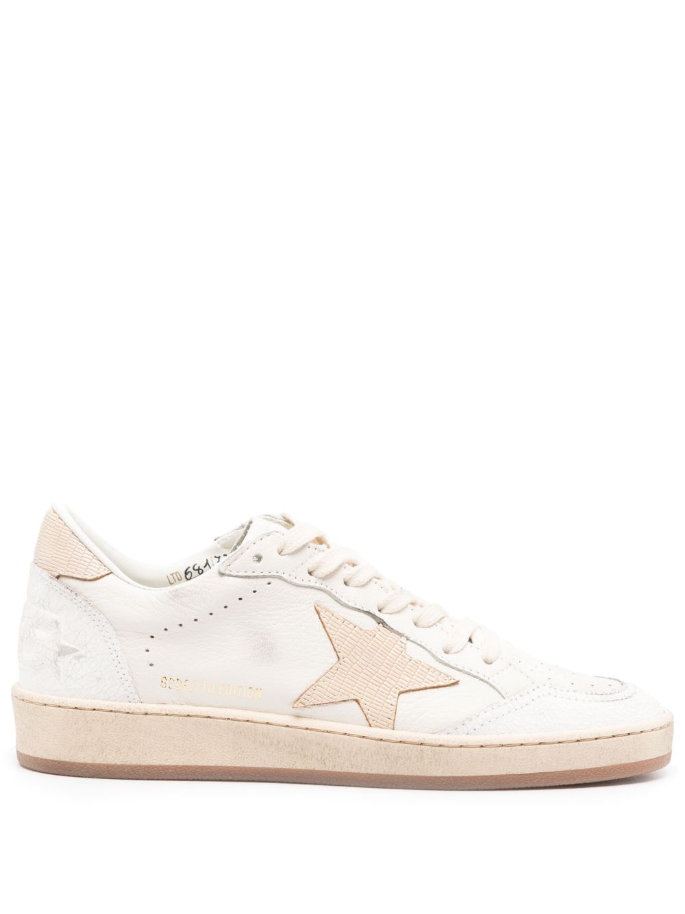 Golden Goose Ball Star 皮质运动鞋 - 中性色