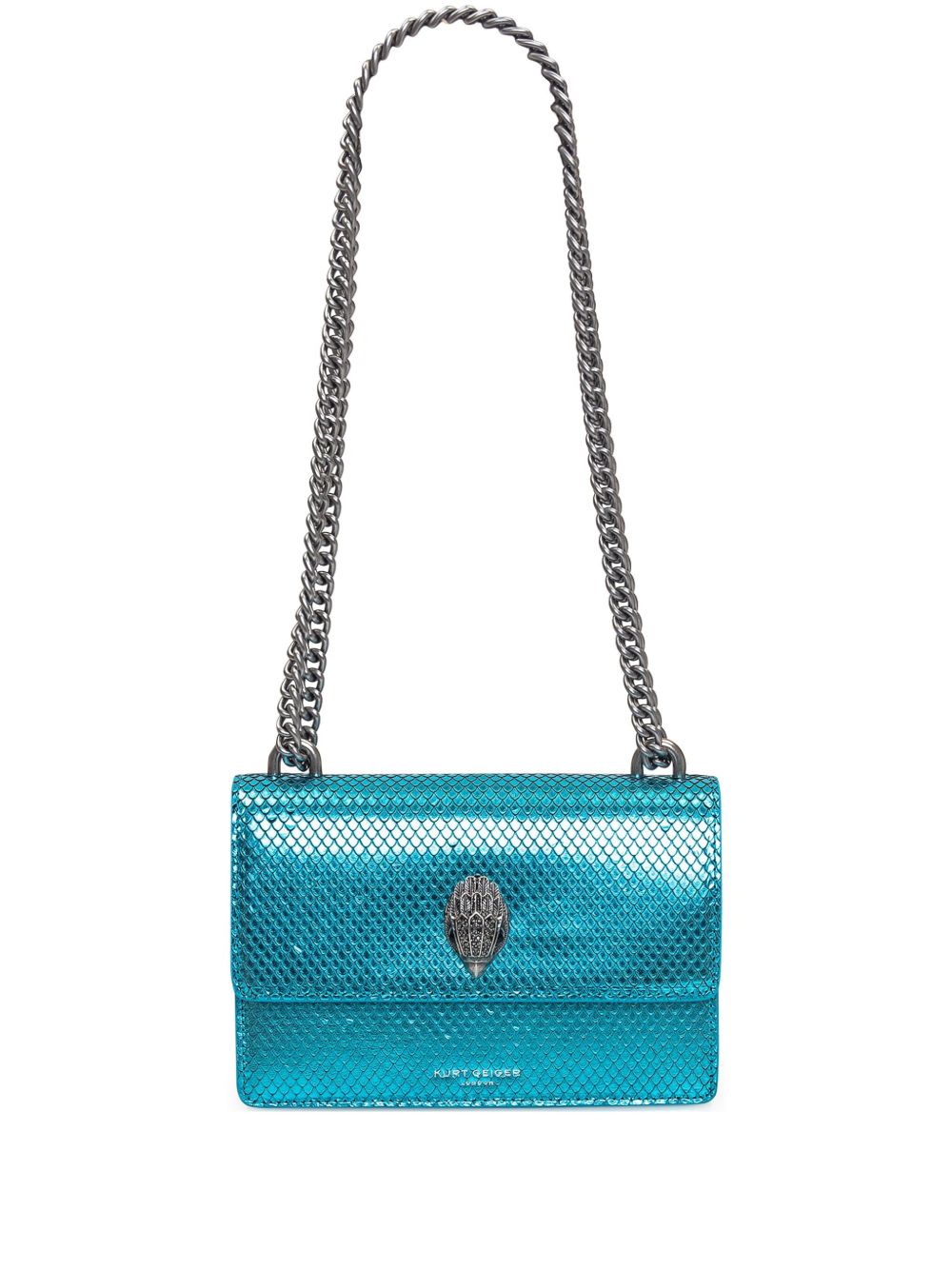 Kurt Geiger London Shoreditch 小号单肩包 - 蓝色