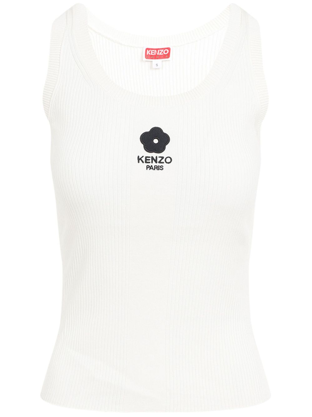 Kenzo Boke Flower 2.0 刺绣坦克背心 - 白色