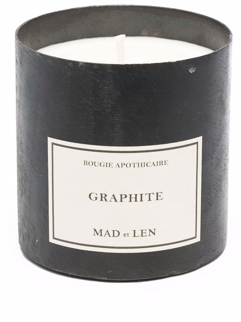 MAD et LEN Graphite 香薰蜡烛（300克） - 黑色