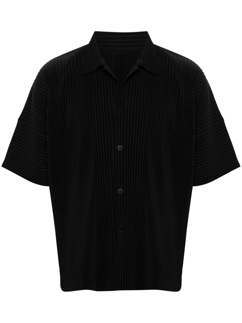 Homme Plissé Issey Miyake MC July 衬衫 - 黑色