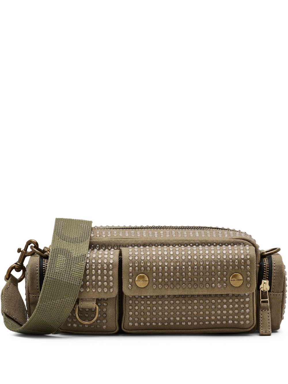 Marc Jacobs The Crystal Canvas Cargo 单肩包 - 绿色