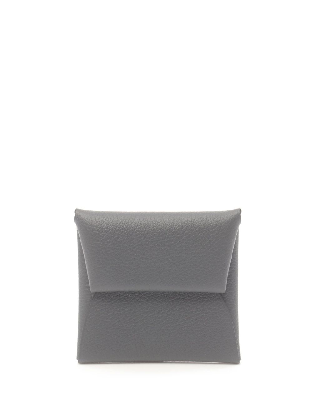 Hermès Pre-Owned Bastia 零钱包（2024年典藏款） - 灰色