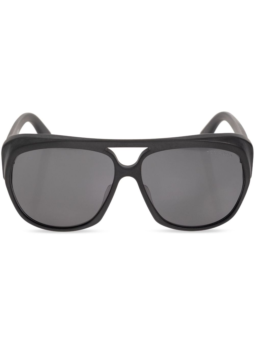 TOM FORD Eyewear Jayden 方形镜框太阳眼镜 - 黑色