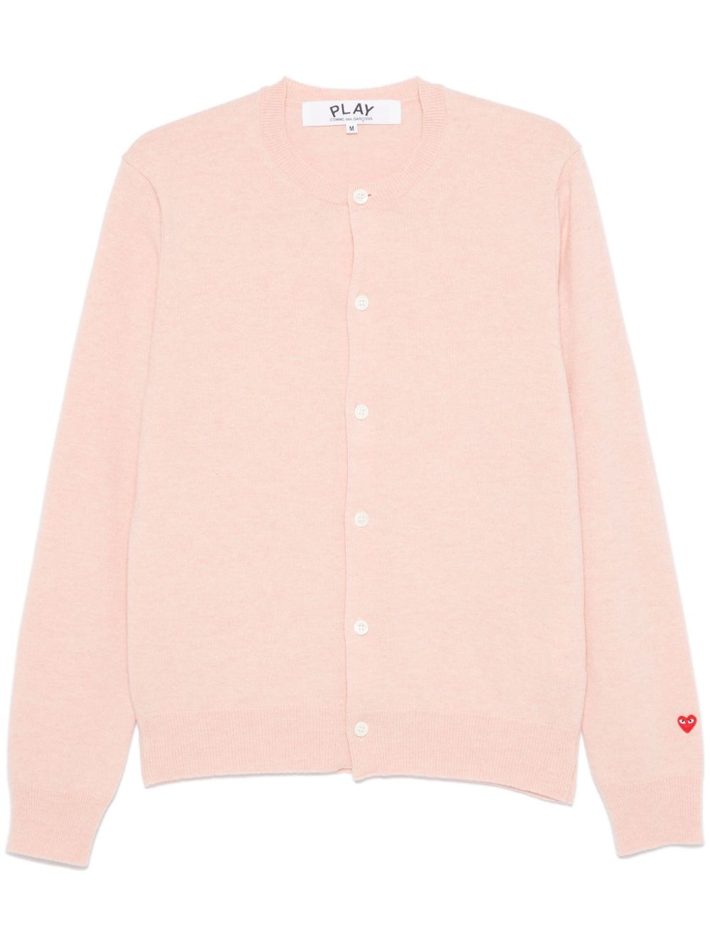 Comme Des Garçons Play Red Heart 开衫 - 粉色