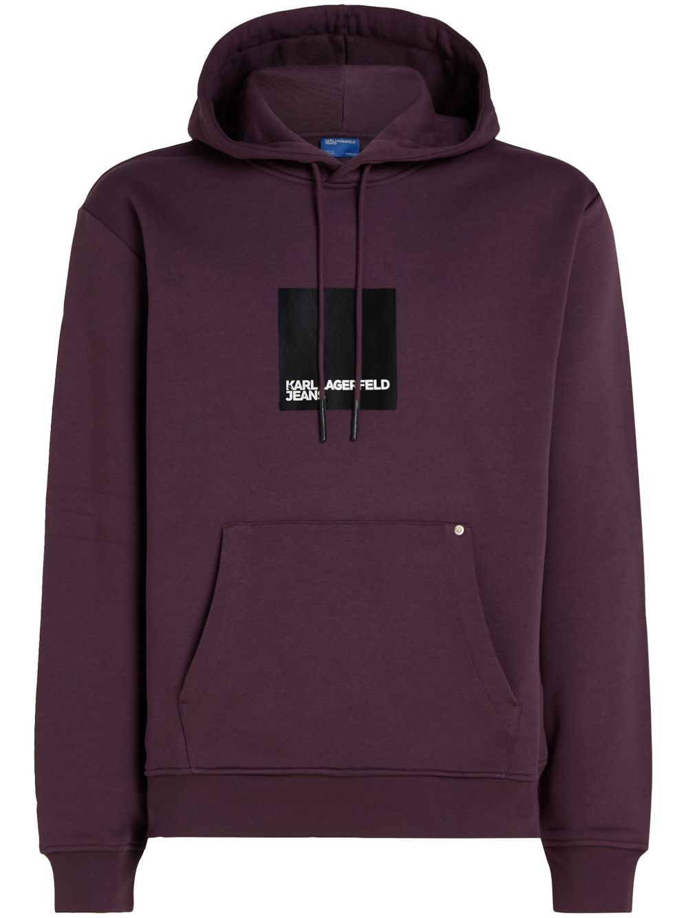 Karl Lagerfeld Jeans Box Logo 连帽衫 - 紫色