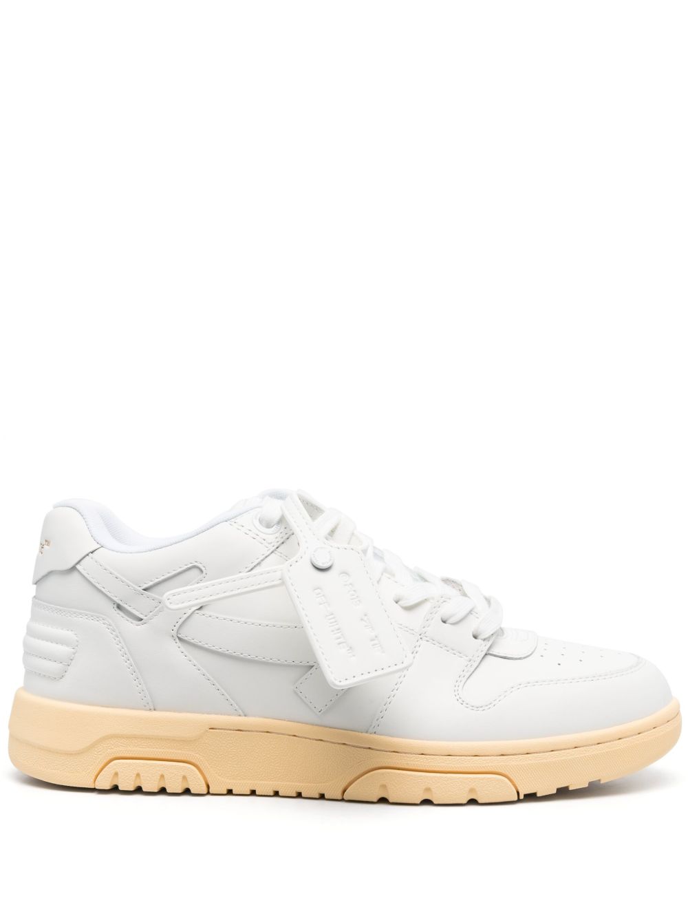 Off-White Out Of Office 系带运动鞋 - 白色