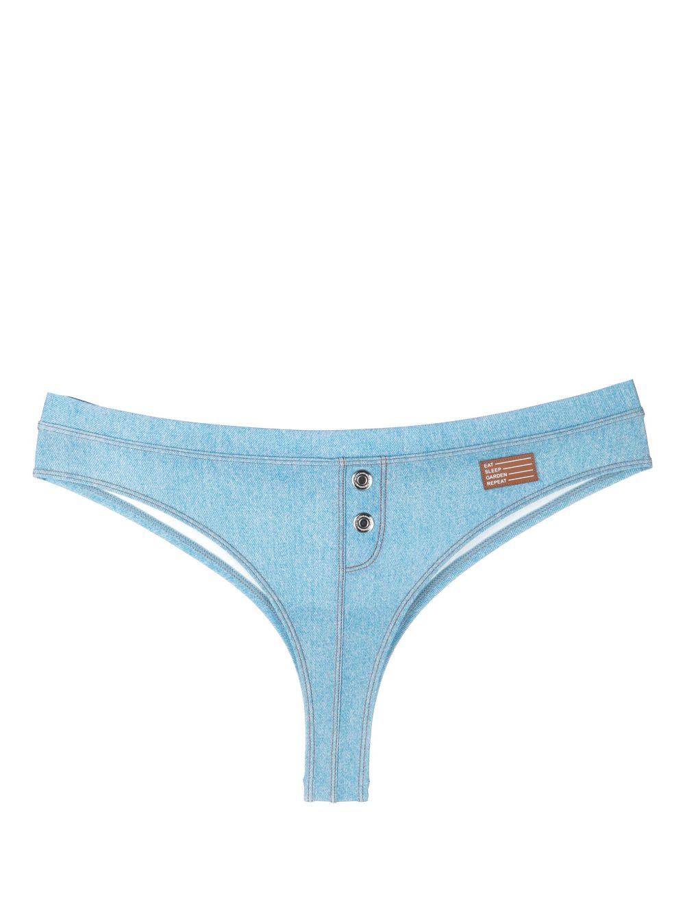 Marlies Dekkers Gardenista 标贴三角内裤 - 蓝色
