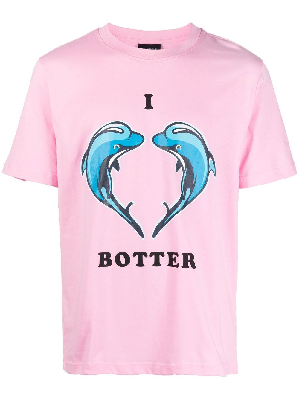 Botter logo印花T恤 - 粉色