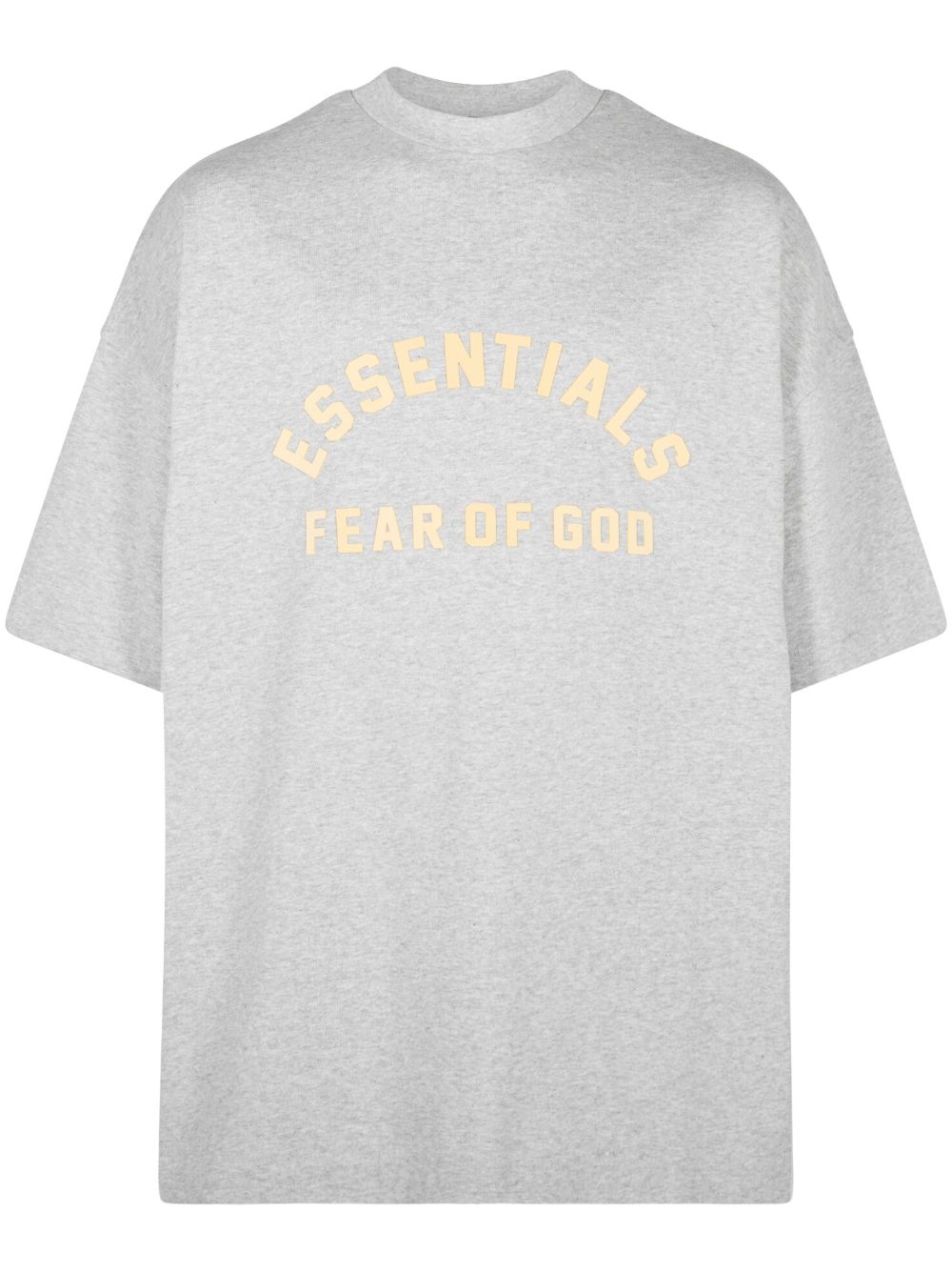 FEAR OF GOD ESSENTIALS logo印花棉T恤 - 灰色