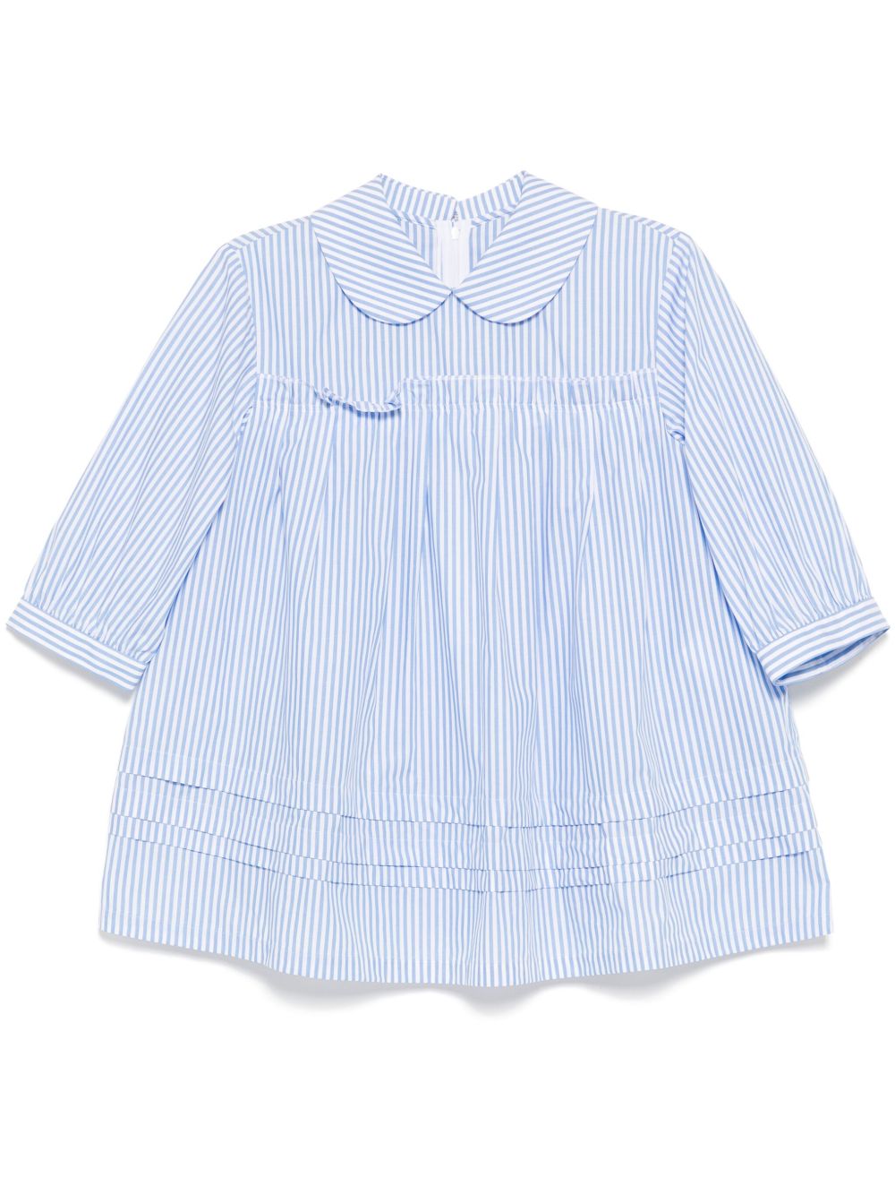 Comme Des Garçons Girl 条纹罩衫 - 蓝色