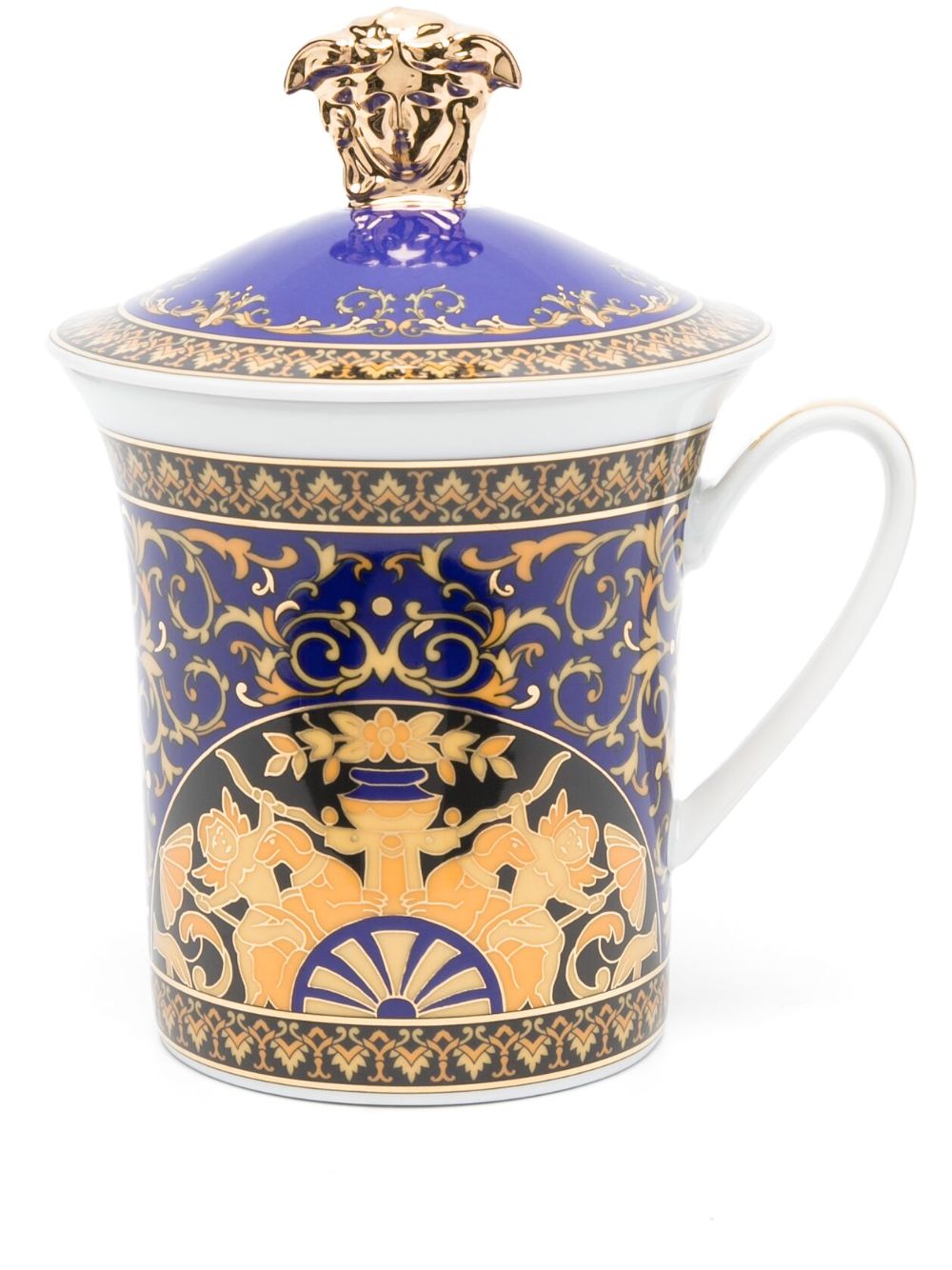 Versace x Rosenthal Medusa Blue 马克杯 - 蓝色