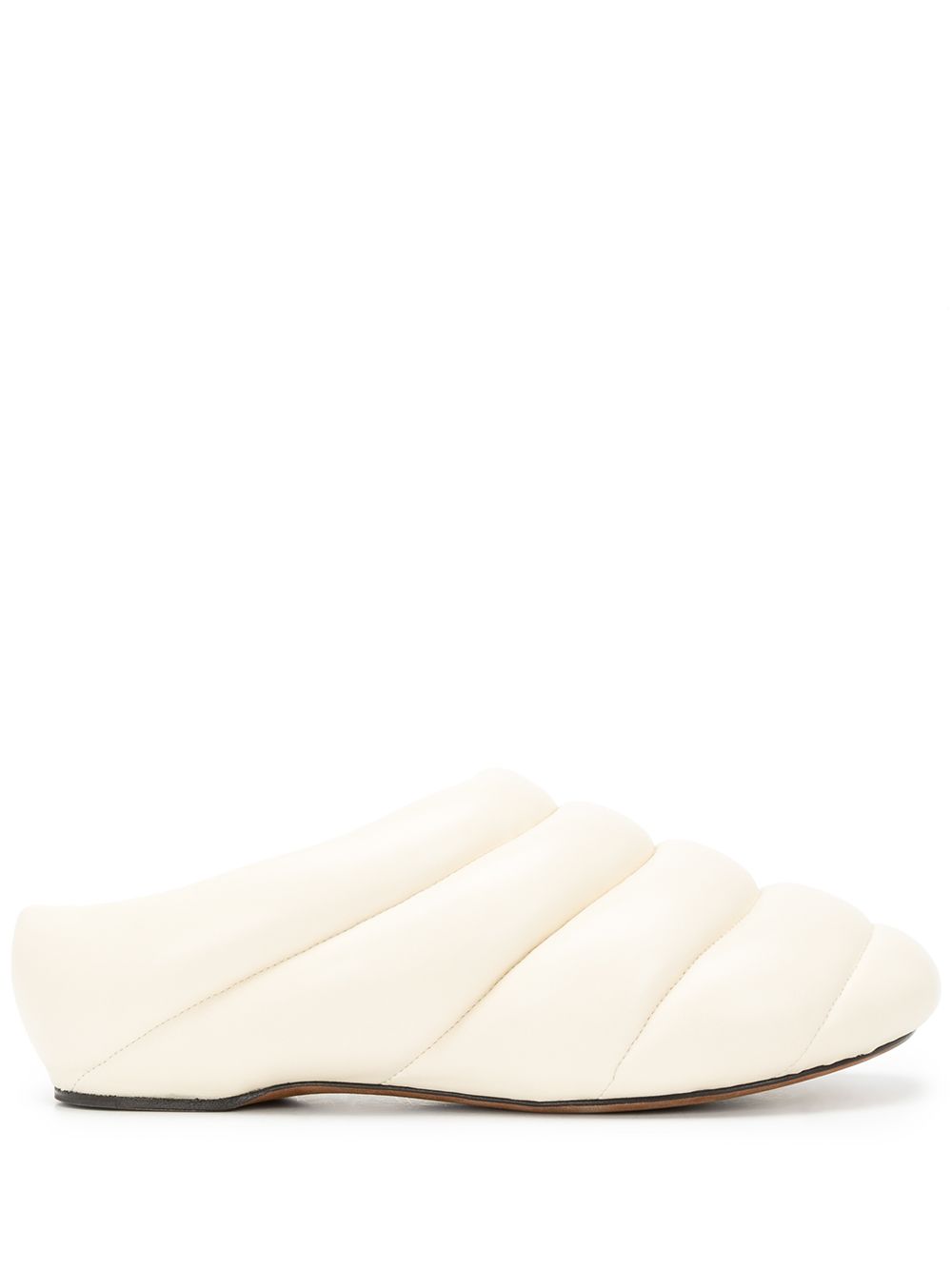 Proenza Schouler Rondo 绗缝平底鞋 - 中性色