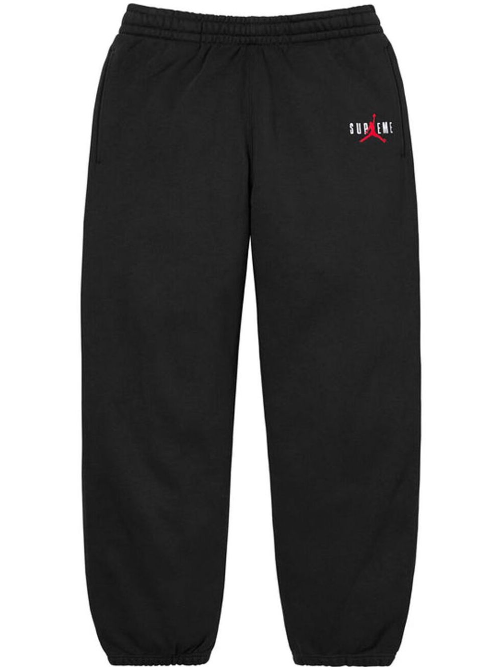 Supreme x Jordan 运动裤 - 黑色