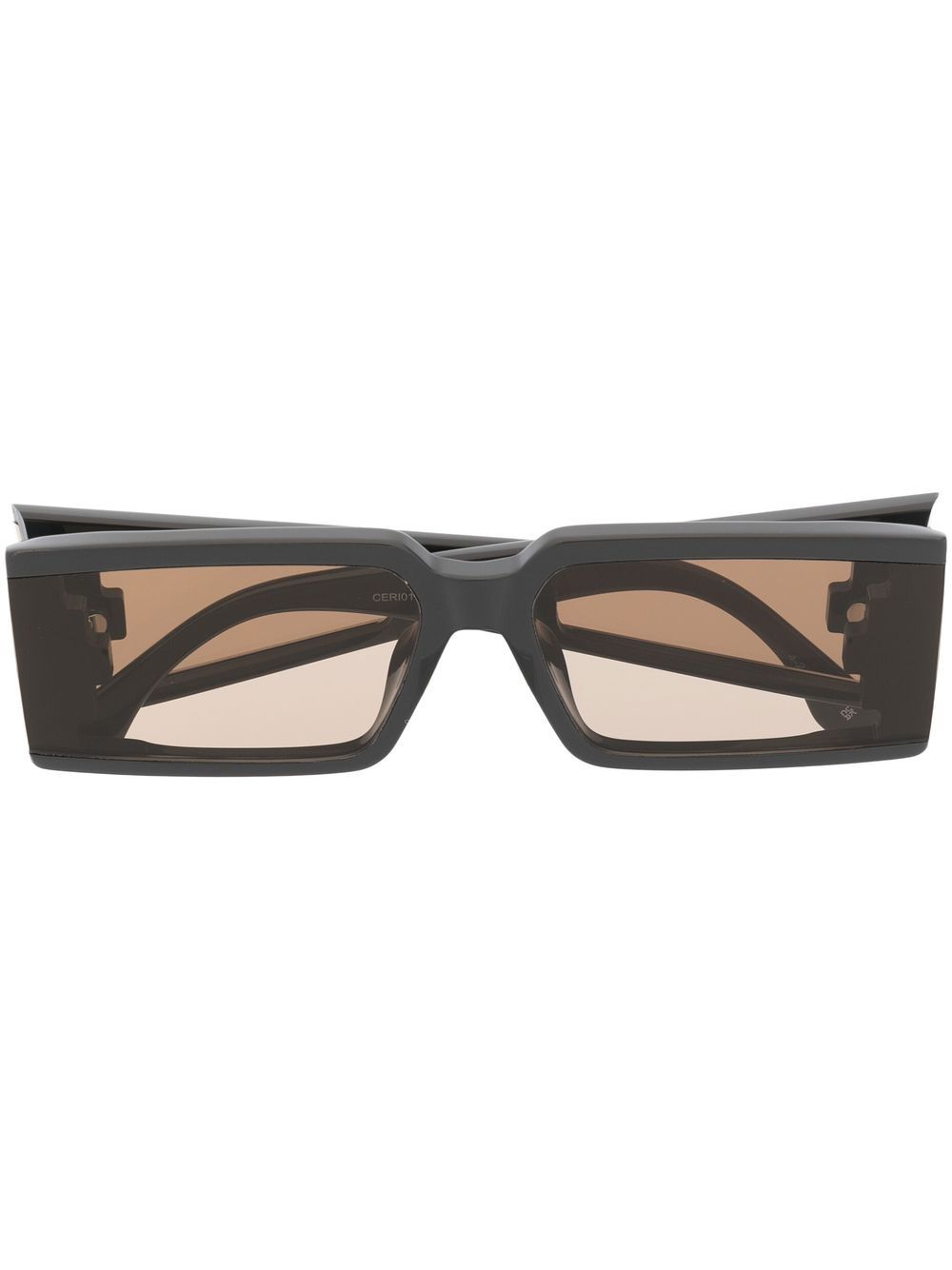 Marcelo Burlon County of Milan Eyewear Fagus 方框太阳眼镜 - 灰色