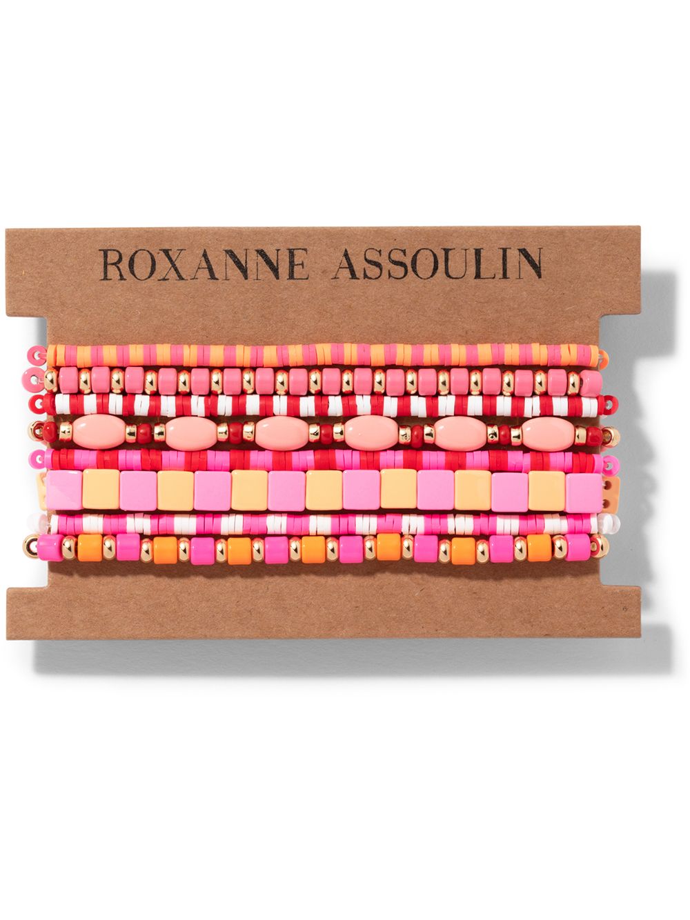 Roxanne Assoulin Color Therapy® 手链套装 - 粉色