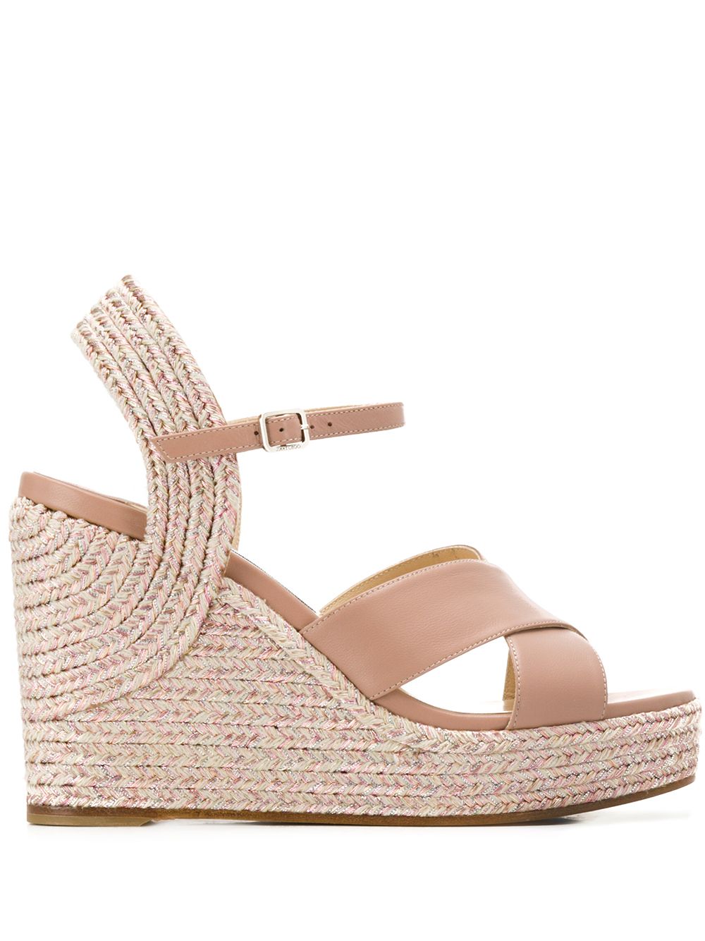 Jimmy Choo 周仰杰 Dellena 100凉鞋 - 粉色