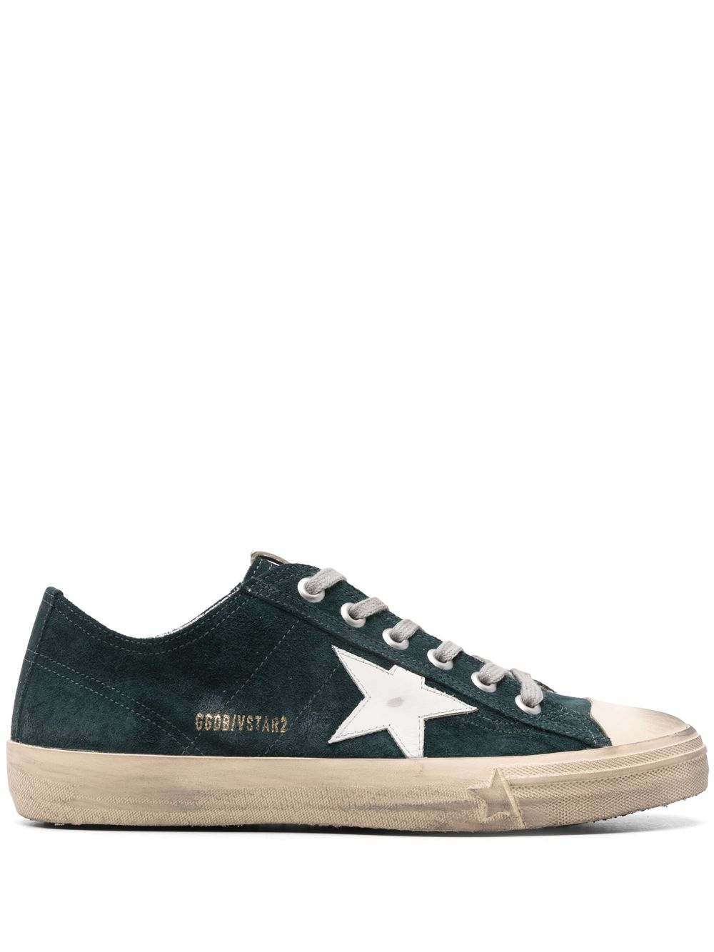 Golden Goose V-Star 2 运动鞋 - 绿色