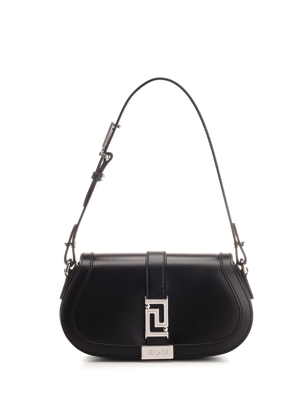 Versace Greca Goddess Mini Leather Shoulder Bag