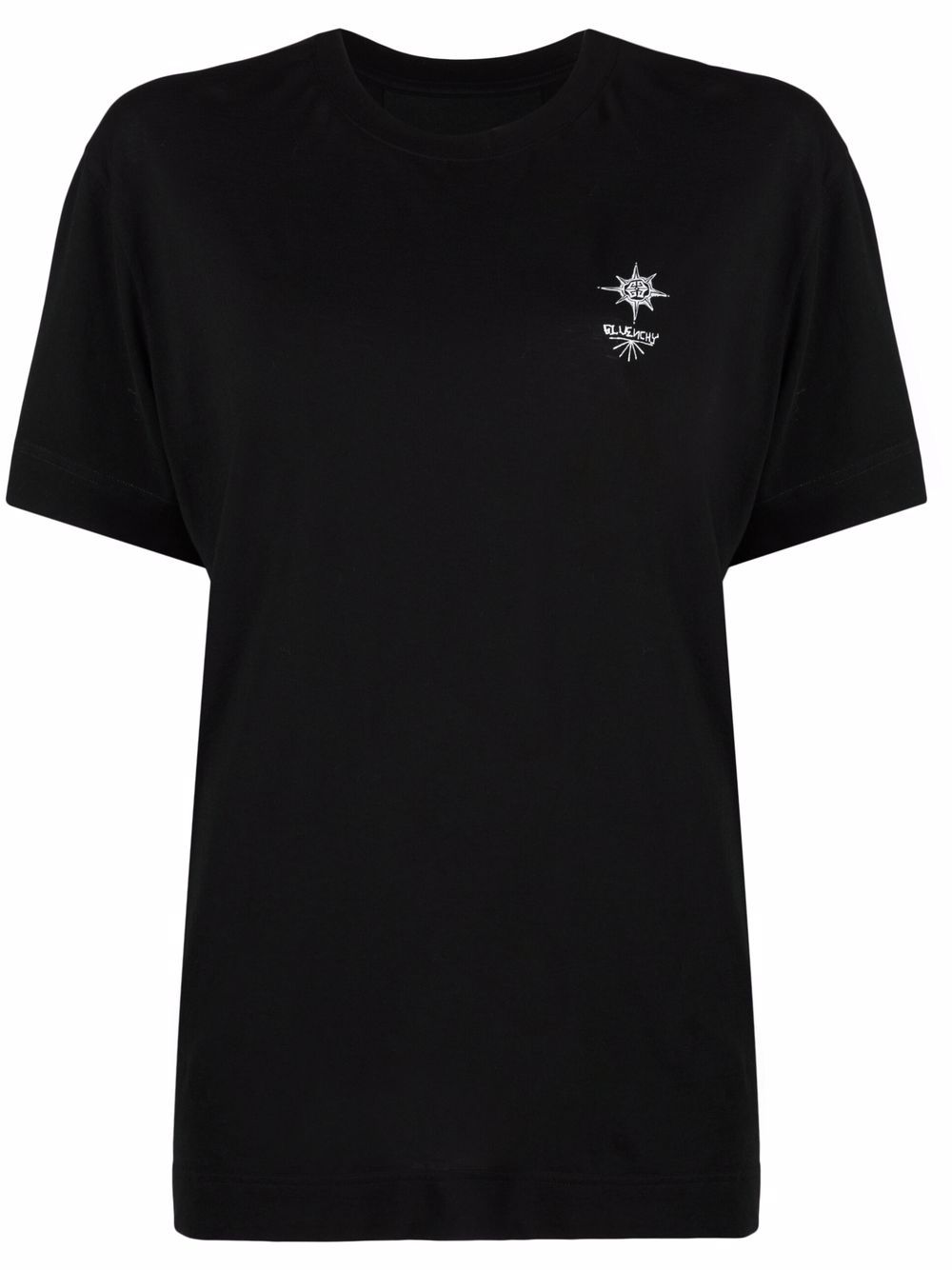 Givenchy 图案印花T恤 - 黑色