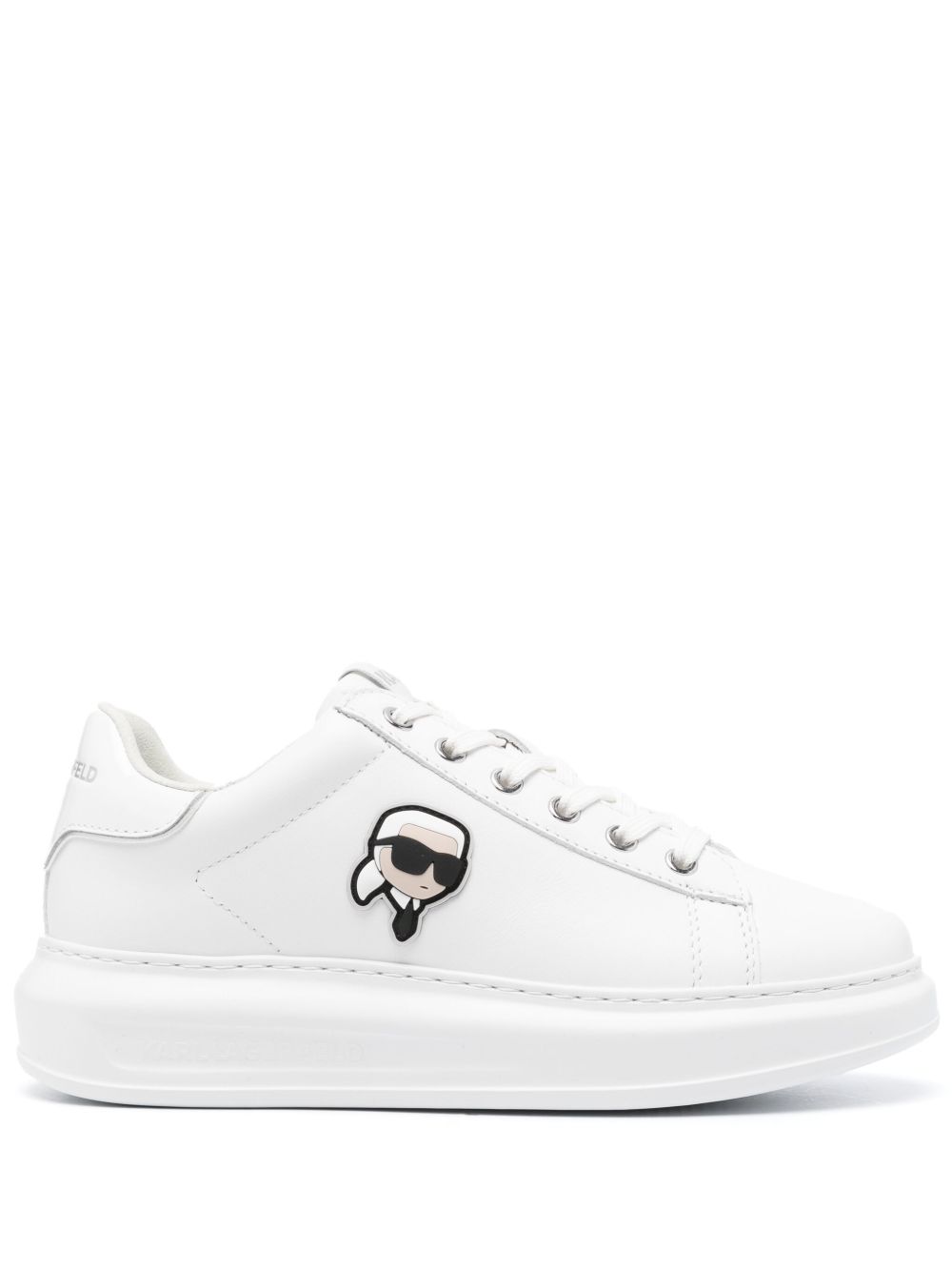 Karl Lagerfeld Kapri Ikonik Karl 运动鞋 - 白色