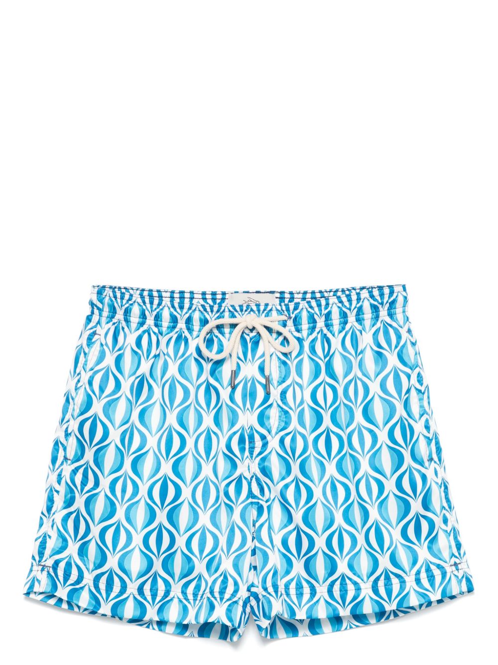 PENINSULA SWIMWEAR 图案印花泳裤 - 蓝色