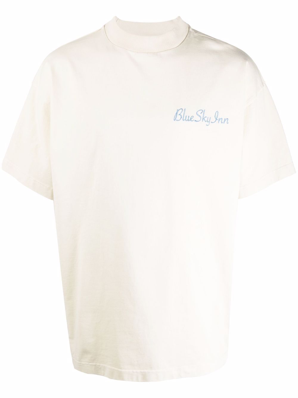 BLUE SKY INN logo印花短袖T恤 - 中性色