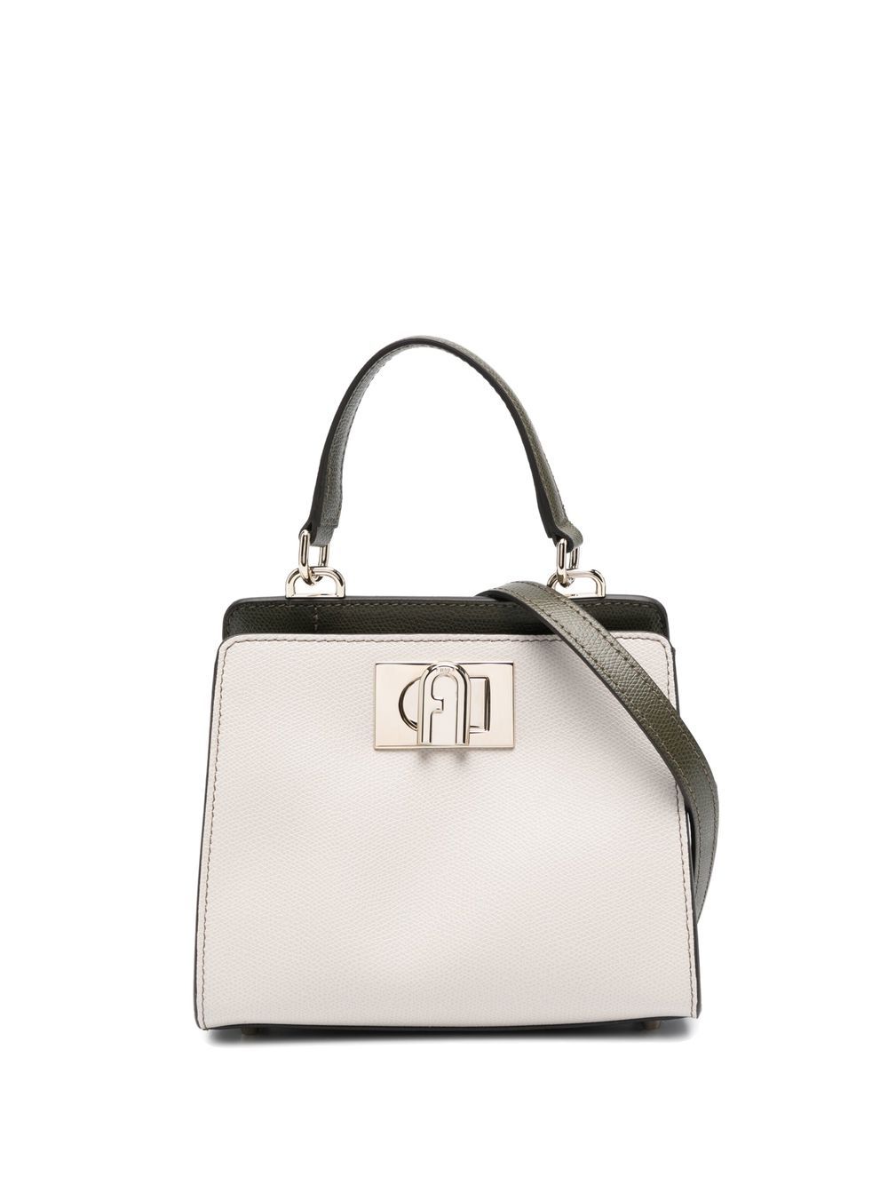 Furla Perla 迷你手提包 - 中性色