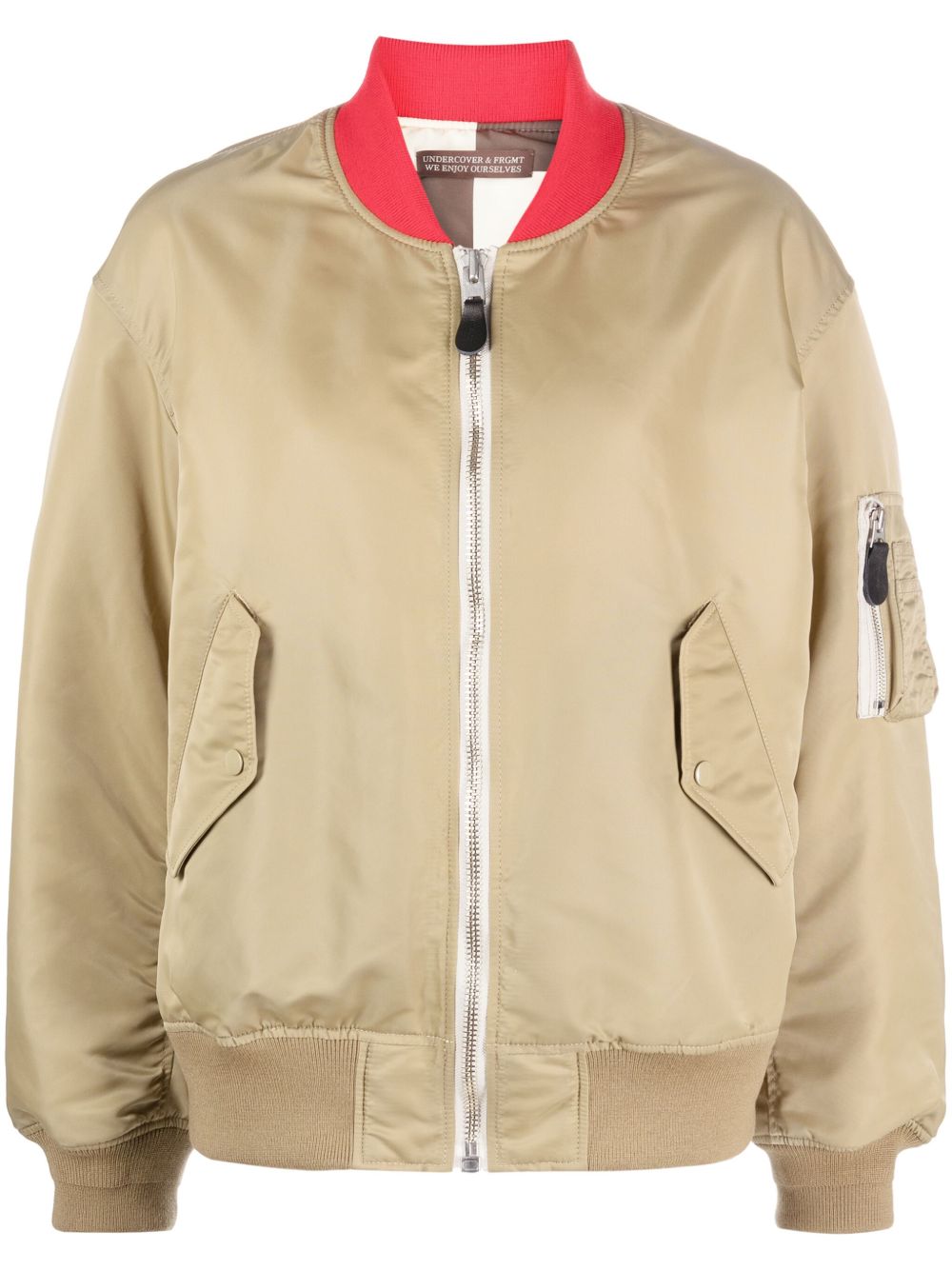 Undercover x Fragment Design 双面飞行员夹克 - 中性色