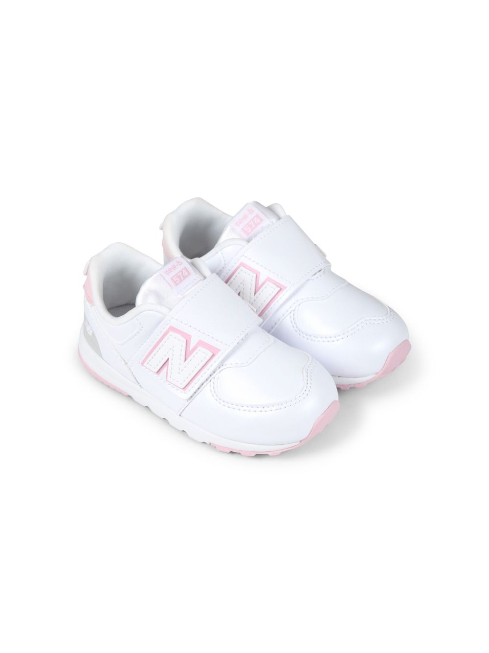 New Balance Kids 574 低帮运动鞋 - 白色