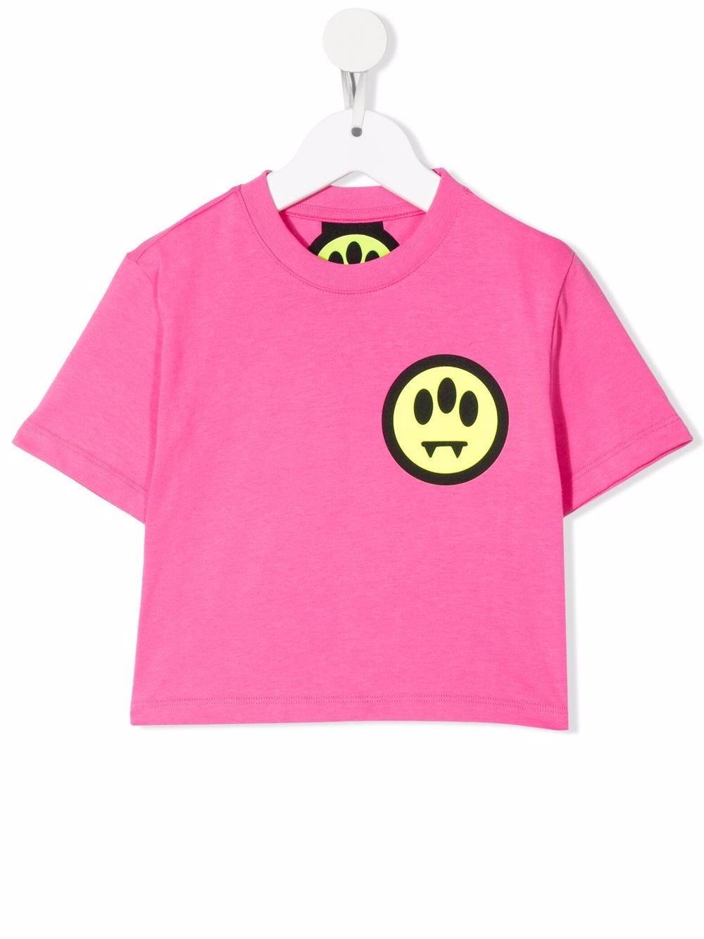 Barrow kids logo圆领T恤 - 粉色