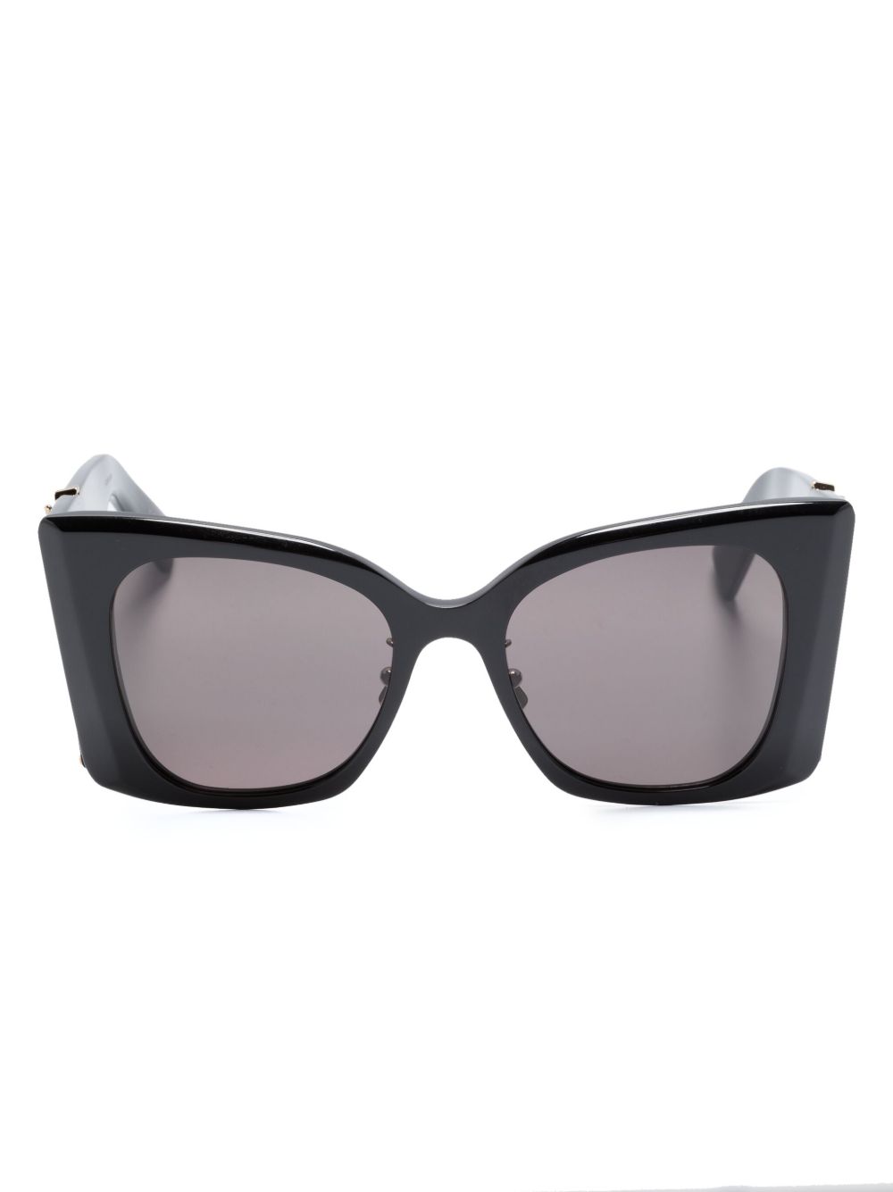 Saint Laurent Eyewear SL M119 Blaze 超大框太阳眼镜 - 黑色