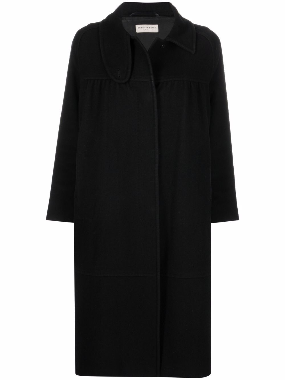 Dries Van Noten Pre-Owned 单排扣外套（1990年代典藏款） - 黑色