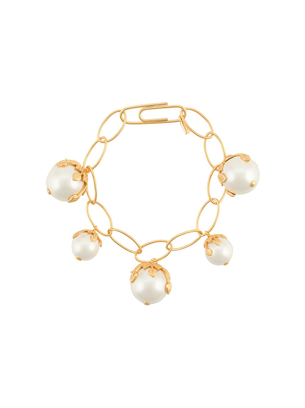 Aurelie Bidermann Albizia手链 - 金色
