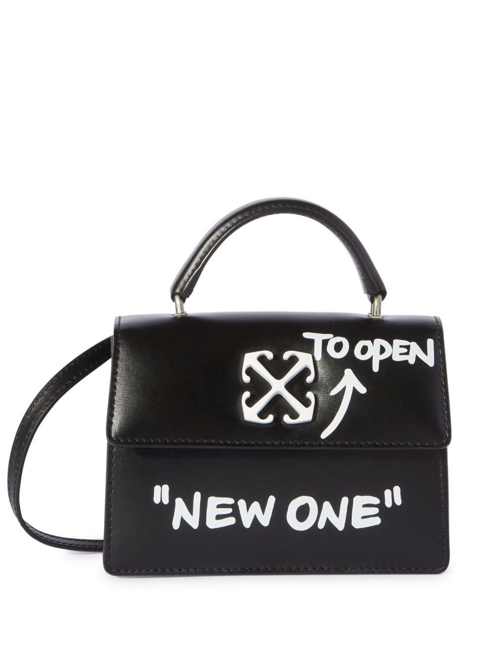 Off-White Jitney Baby Quote 手提包 - 黑色